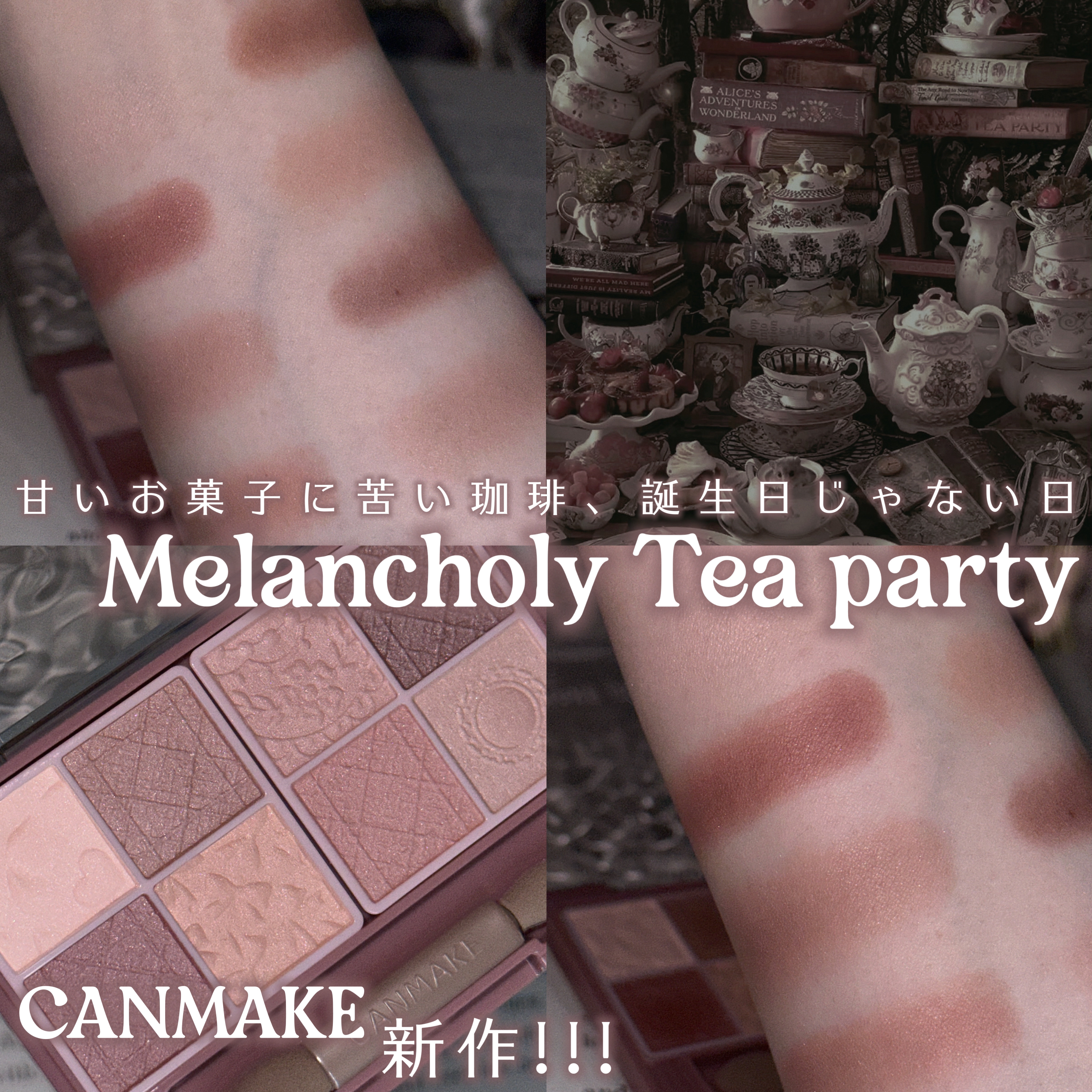 プティパレットアイズ（マットタイプ）/キャンメイク/パウダーアイシャドウを使ったクチコミ（1枚目）