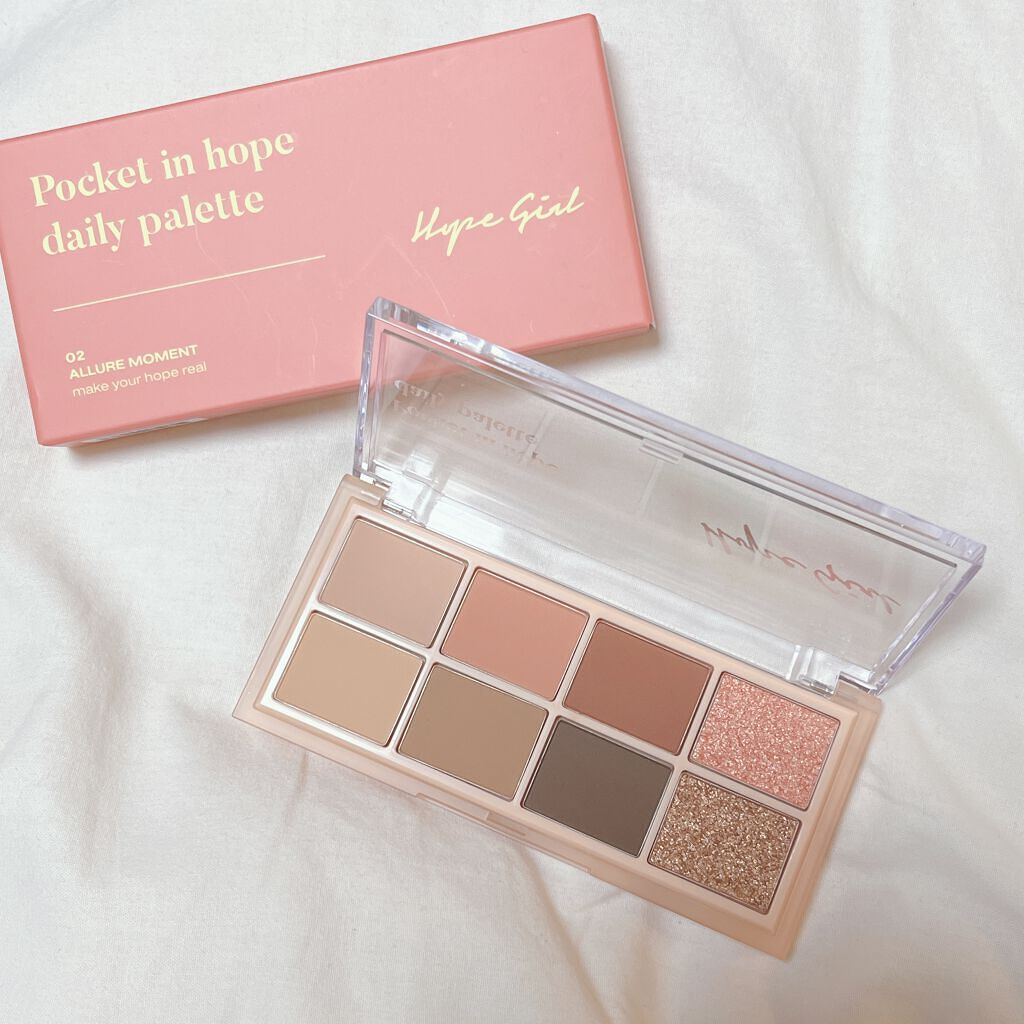 Pocket in Hope daily palette/Hope Girl/アイシャドウパレットを使ったクチコミ(1枚目)