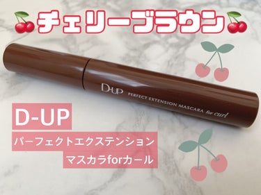 パーフェクトエクステンション マスカラ for カール/D-UP/マスカラを使ったクチコミ（1枚目）