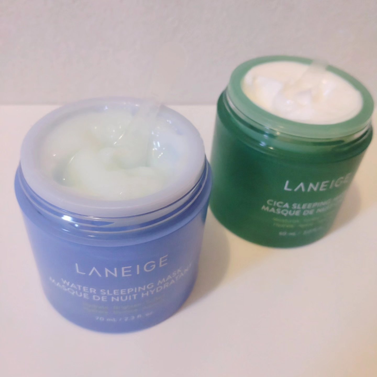 シカスリーピングマスク/LANEIGE/フェイスクリームを使ったクチコミ（3枚目）