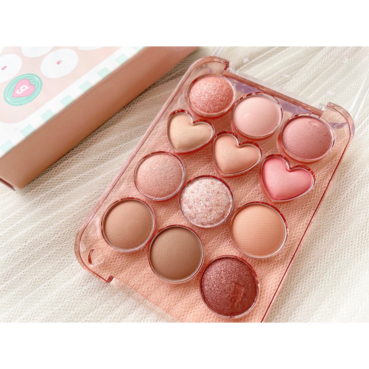 目元チュートリアルアイパレット/Colorgram/アイシャドウパレットを使ったクチコミ(2枚目)