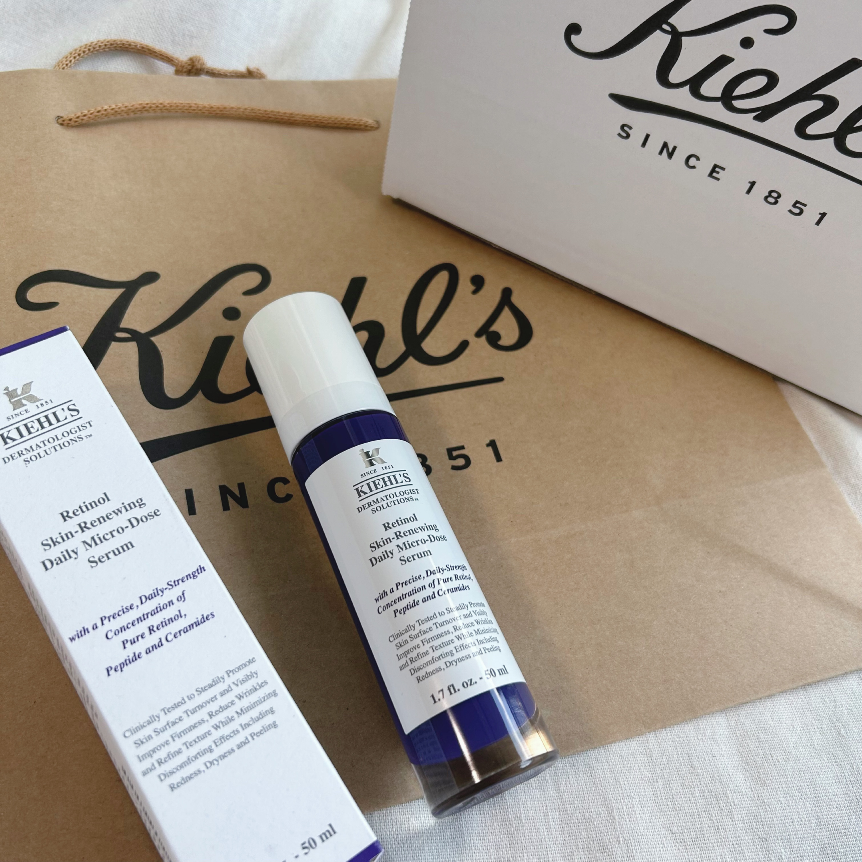 DS RTN リニューイング セラム/Kiehl's/美容液を使ったクチコミ（1枚目）