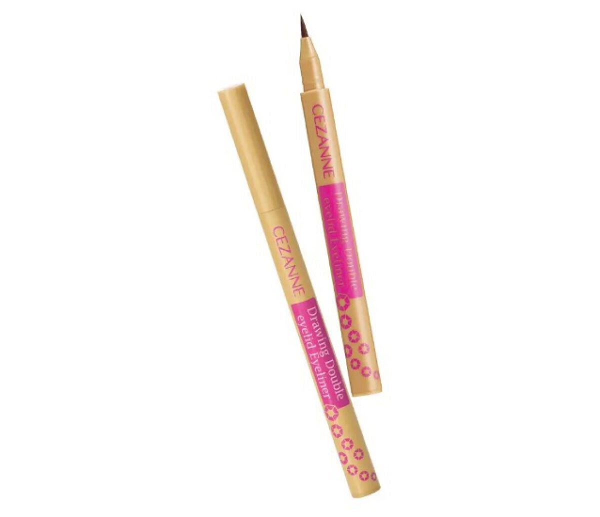 描くふたえアイライナー/CEZANNE/リキッドアイライナーを使ったクチコミ(1枚目)