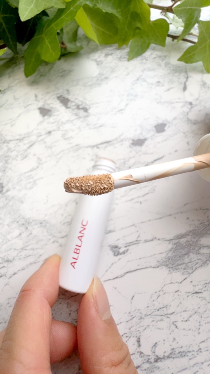 クラリティブラン カモフラチップ/ALBLANC/リキッドコンシーラーを使ったクチコミ（3枚目）