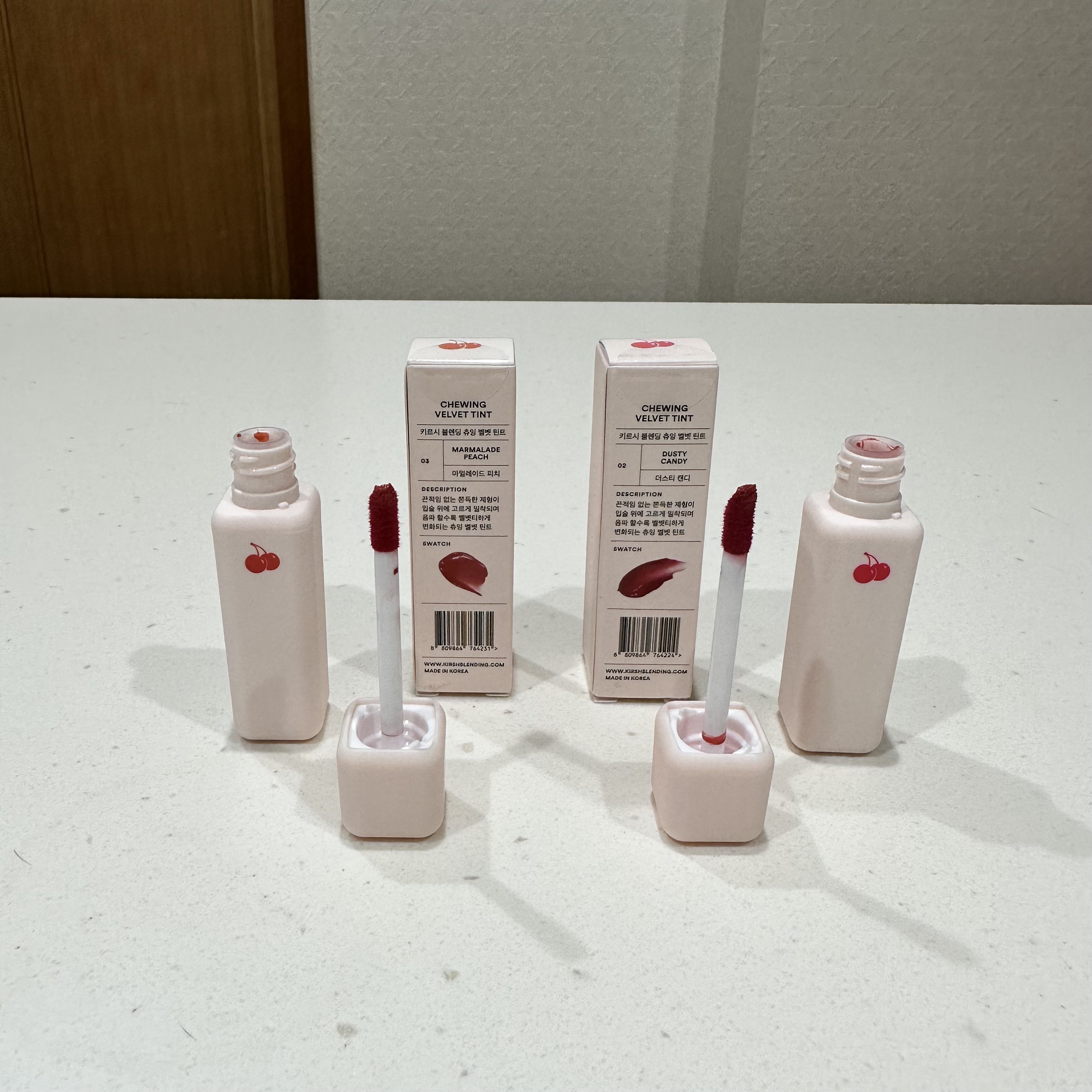 チューインガムベルベットティント/KIRSH(キルシー)/リップティントを使ったクチコミ（3枚目）