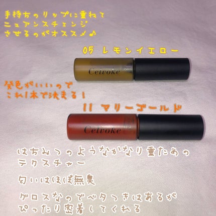 エンスロール グロス/Celvoke/リップグロスを使ったクチコミ(2枚目)
