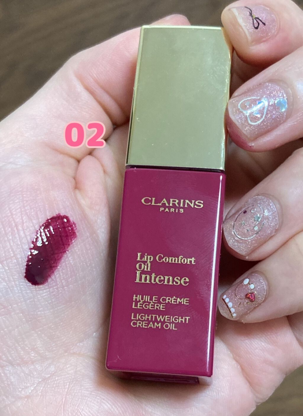 コンフォート リップオイル インテンス/CLARINS/リップグロスを使ったクチコミ(3枚目)