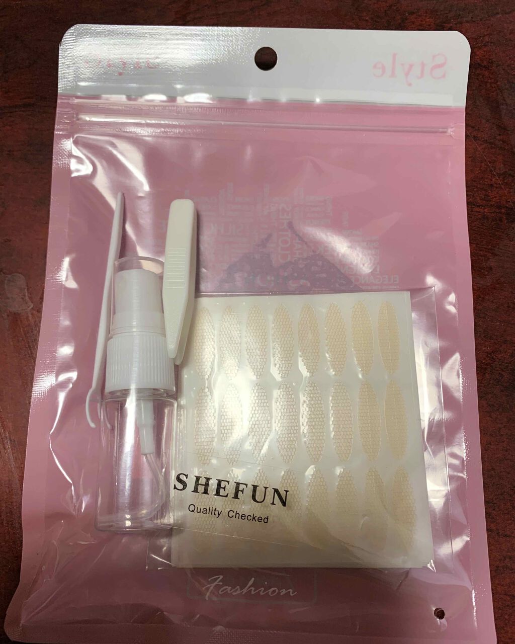 メッシュ アイテープ 半月太め/shefun/二重まぶた用アイテムを使ったクチコミ（1枚目）