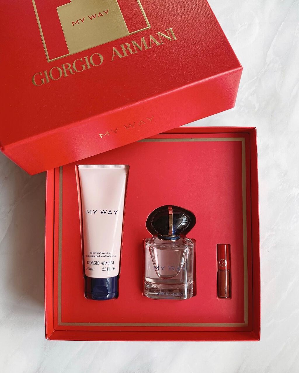 マイ ウェイ コフレ(206) /ジョルジオ アルマーニ ビューティ/その他キットセットを使ったクチコミ（1枚目）