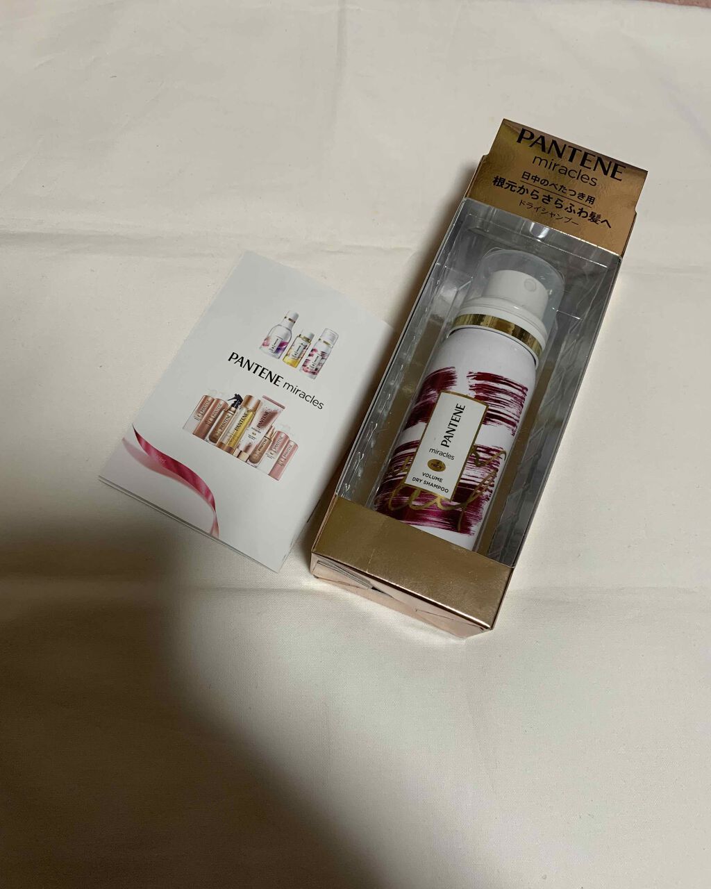 ミラクルズ ボリューム ドライシャンプー/パンテーン/ドライシャンプーを使ったクチコミ（1枚目）