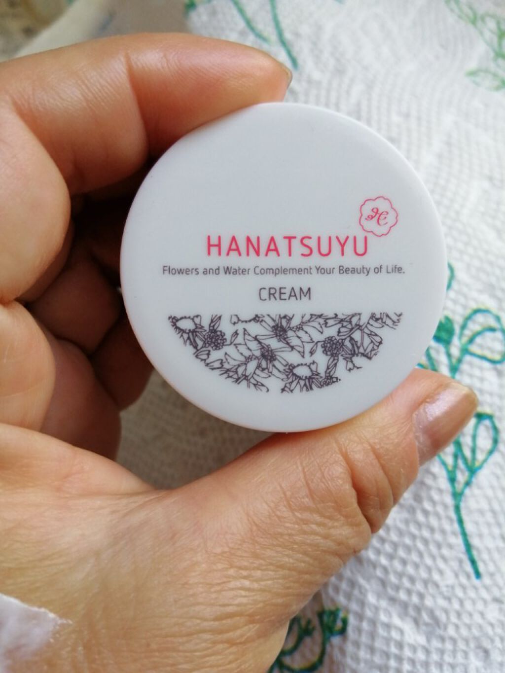 クリーム/HANATSUYU/フェイスクリームを使ったクチコミ（1枚目）