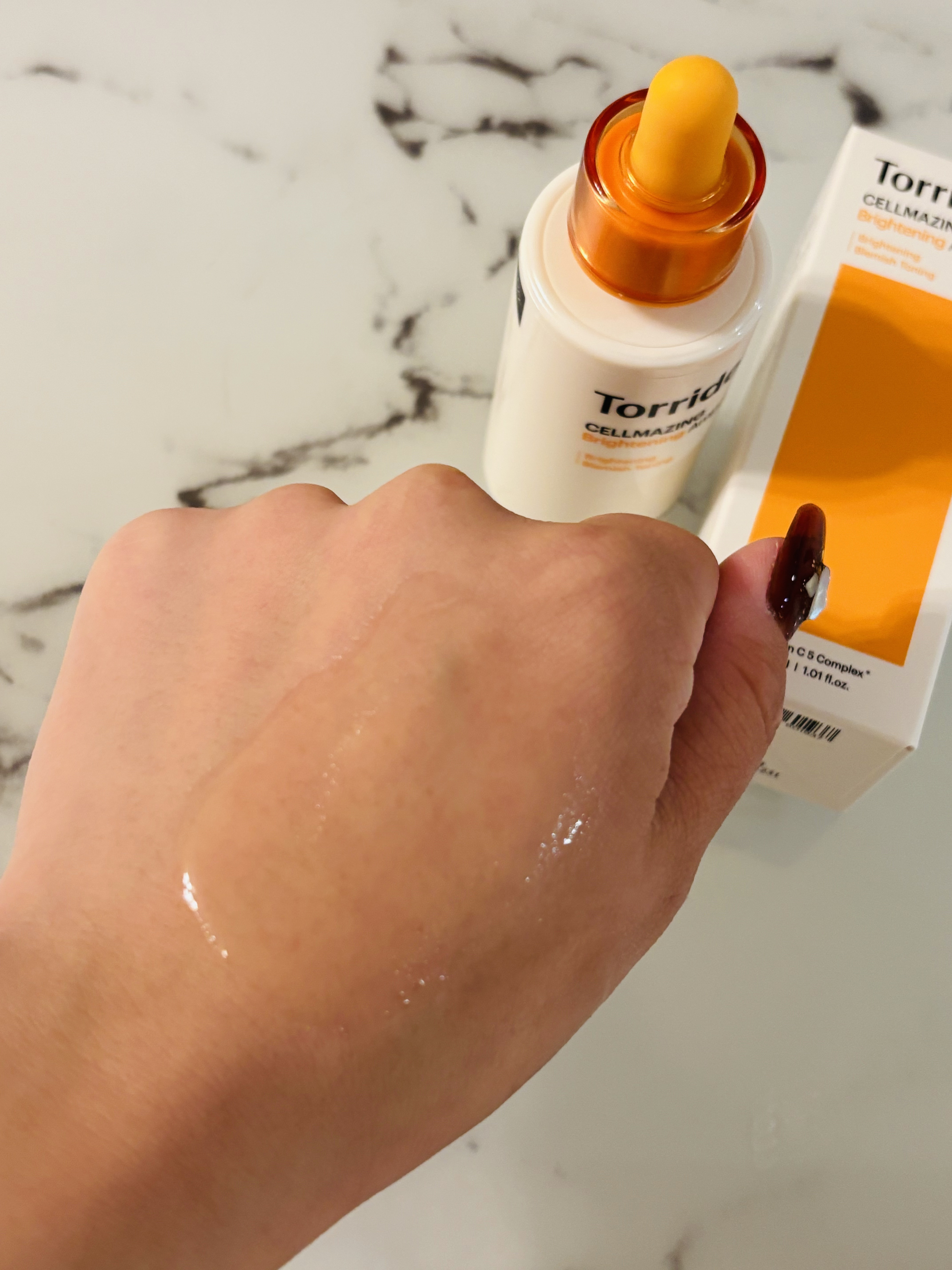 セルメイジング ビタC ブライトニングアンプル/Torriden/美容液を使ったクチコミ（3枚目）
