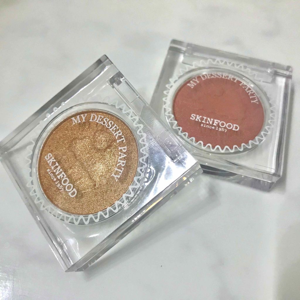 マイデザート パーティ アイシャドウ/SKINFOOD/単色アイシャドウを使ったクチコミ（1枚目）