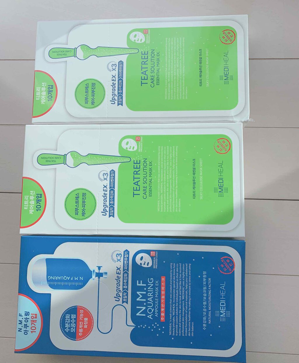 N.M.FアクアアンプルマスクJEX/MEDIHEAL/シートマスク・パックを使ったクチコミ(1枚目)