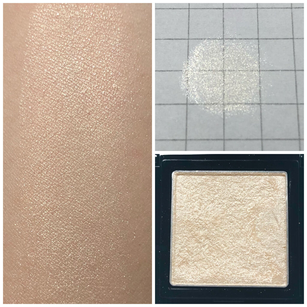 ヴィセ アヴァン シングルアイカラー 003 COTTON PEARL/Visée/単色アイシャドウを使ったクチコミ（1枚目）