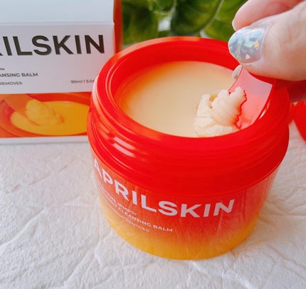 カロテンIPMP(TM) とろけるクレンジングバーム /APRILSKIN/クレンジングバームを使ったクチコミ(2枚目)