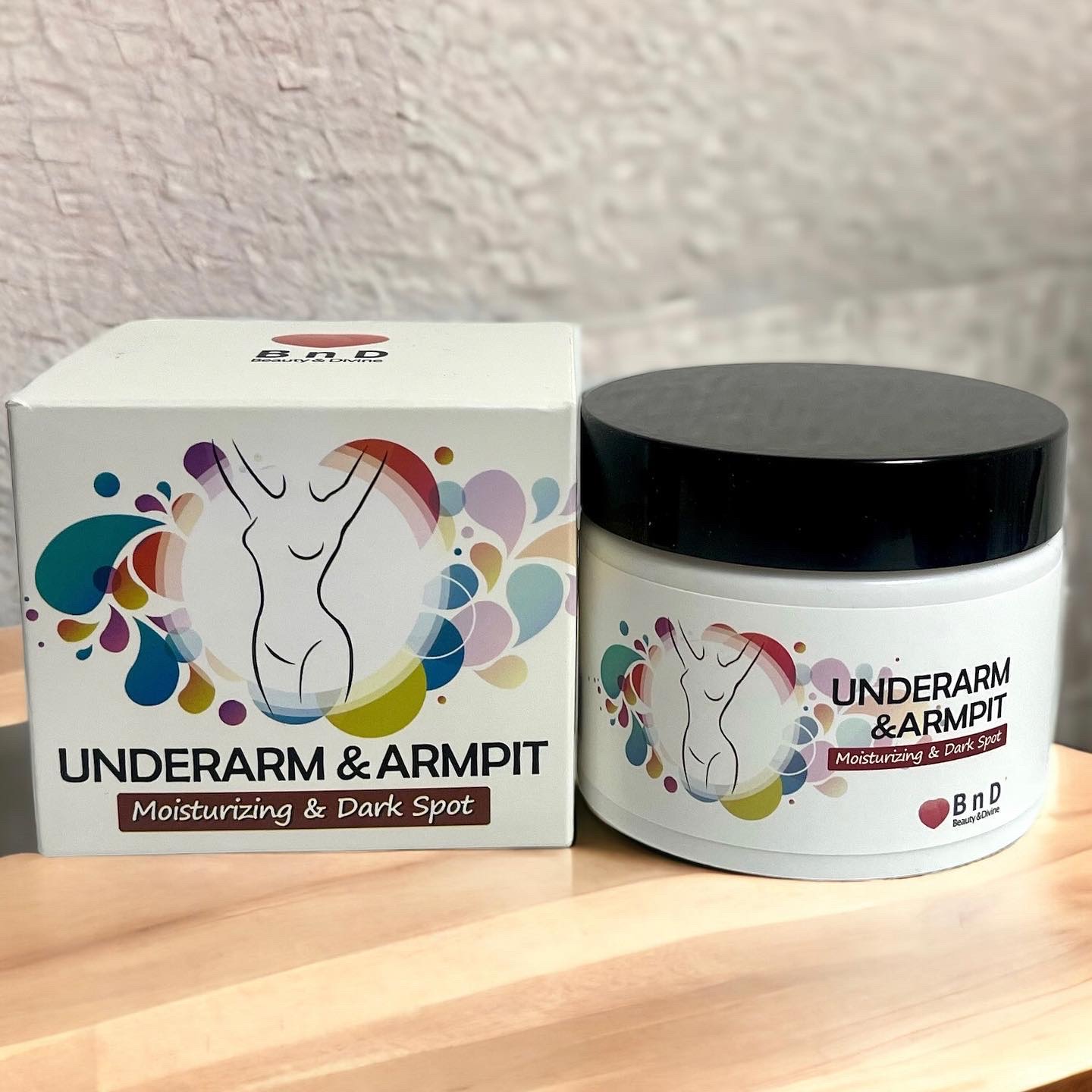 BnDアンダーアームクリーム(ボディクリーム)/BnD/デリケートゾーンケアを使ったクチコミ（2枚目）