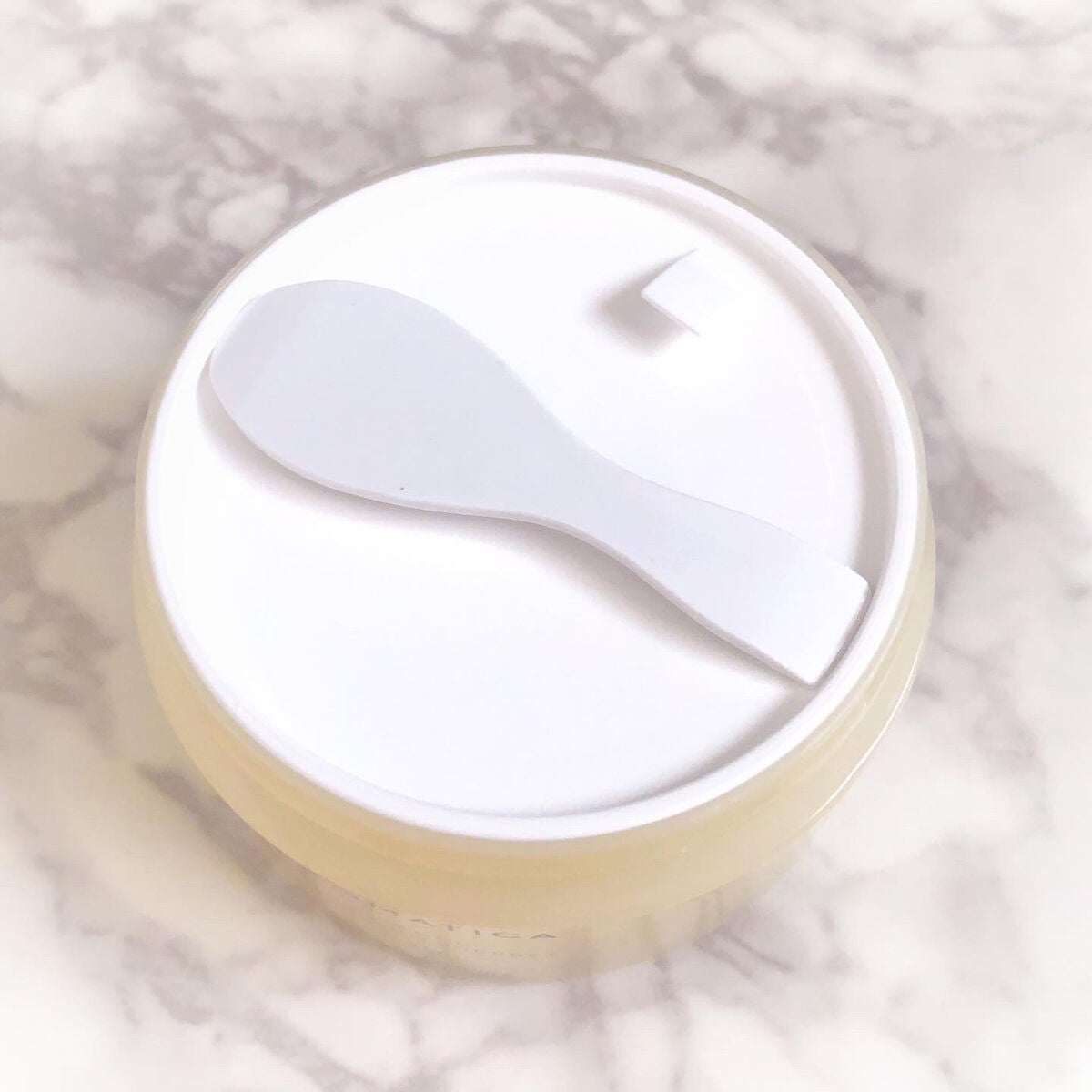 オレンジクレンジングシャーベット/AROMATICA/クレンジングバームを使ったクチコミ(2枚目)