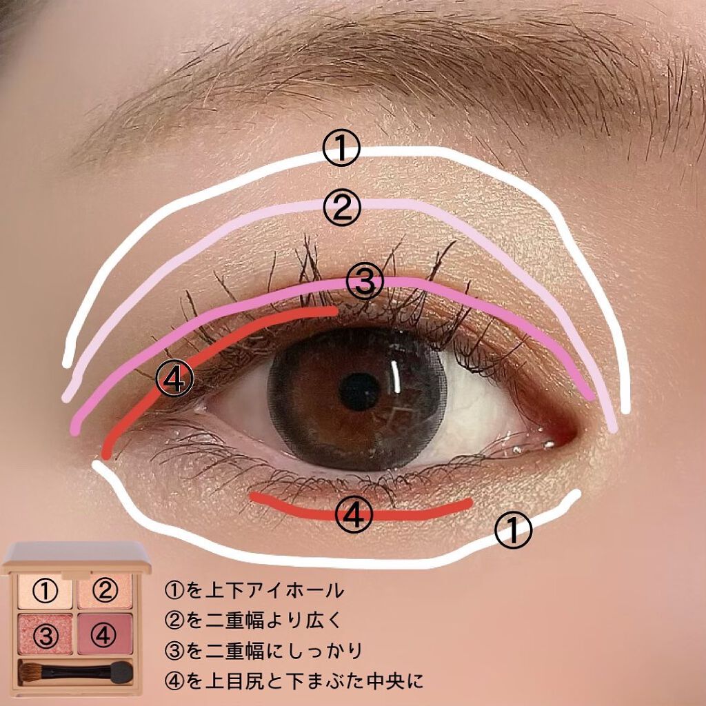 nuance eye blend/nuance eye blend/アイシャドウパレットを使ったクチコミ（3枚目）