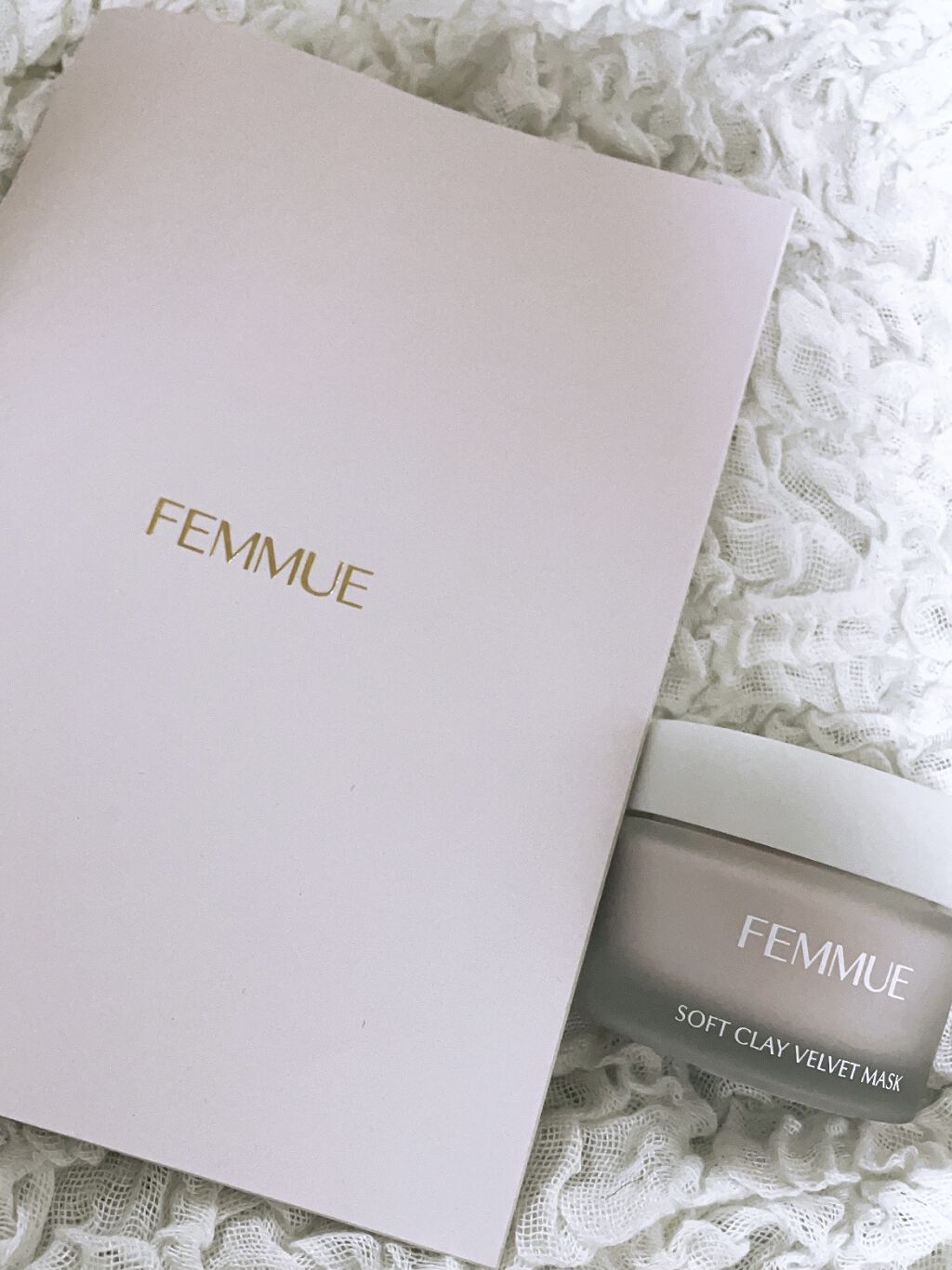 ソフトクレイ ベルベットマスク/FEMMUE/洗い流すパック・マスクを使ったクチコミ（1枚目）
