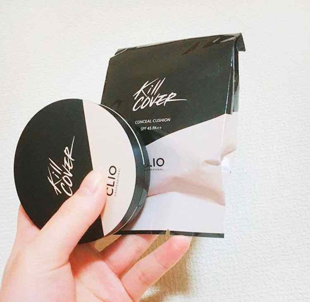 キル カバー コンシール クッション/CLIO/クッションファンデーションを使ったクチコミ（1枚目）