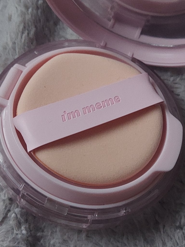 ワンダーベルベットラスティングクッション/i’m meme/クッションファンデーションを使ったクチコミ(1枚目)