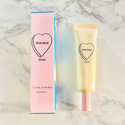 コントロールカラーベース イエローグロウ/WHOMEE/化粧下地を使ったクチコミ(1枚目)
