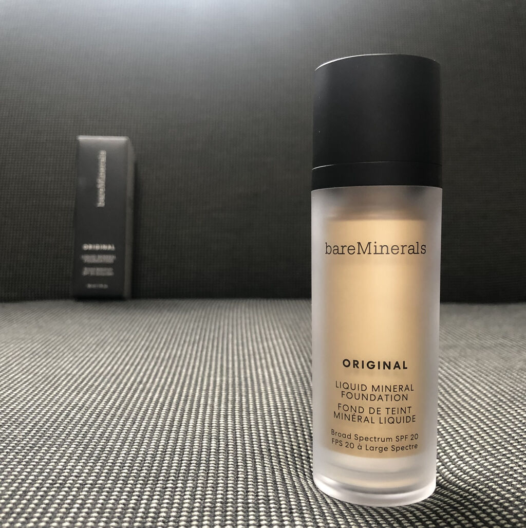 オリジナル  リキッド  ミネラル  ファンデーション/bareMinerals/リキッドファンデーションを使ったクチコミ（1枚目）