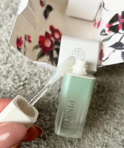 ナチュラルブルームリップオイルセラム 3色セット/PINATE/リップグロスを使ったクチコミ(3枚目)