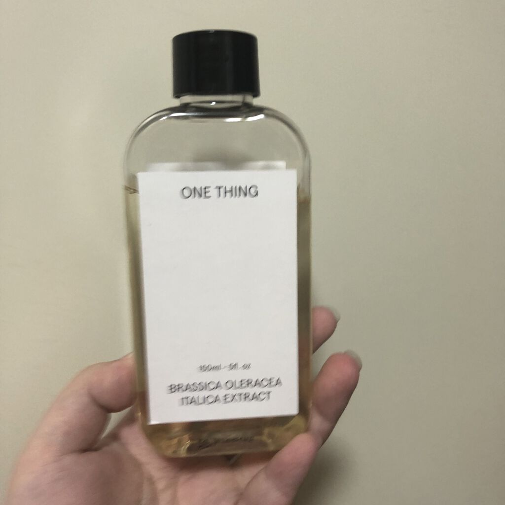 ブロッコリー化粧水/ONE THING/化粧水を使ったクチコミ（1枚目）