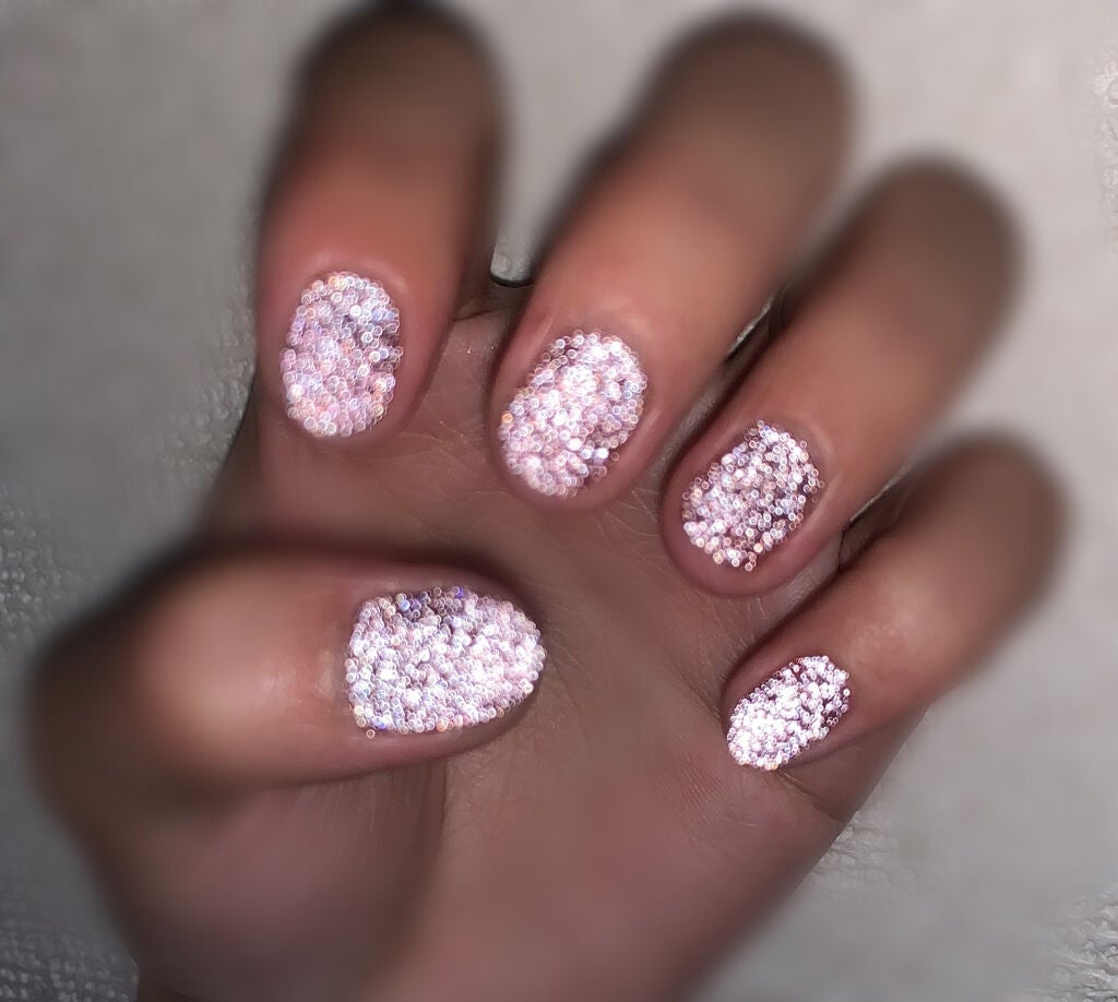 みいにゃん on LIPS 「フラッシュパウダー入りのマグネットジェルが可愛すぎたのでUPし..」(3枚目)