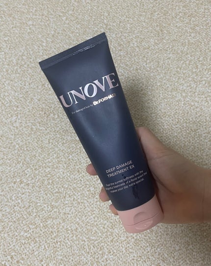 ディープダメージトリートメントEX/UNOVE/洗い流すヘアトリートメントを使ったクチコミ(1枚目)
