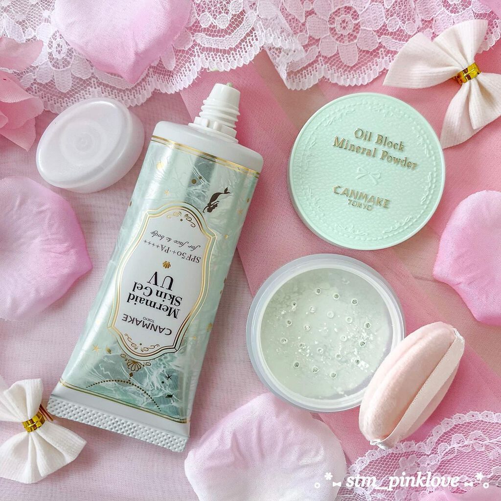 マーメイドスキンジェルUV/キャンメイク/日焼け止めジェルを使ったクチコミ（3枚目）