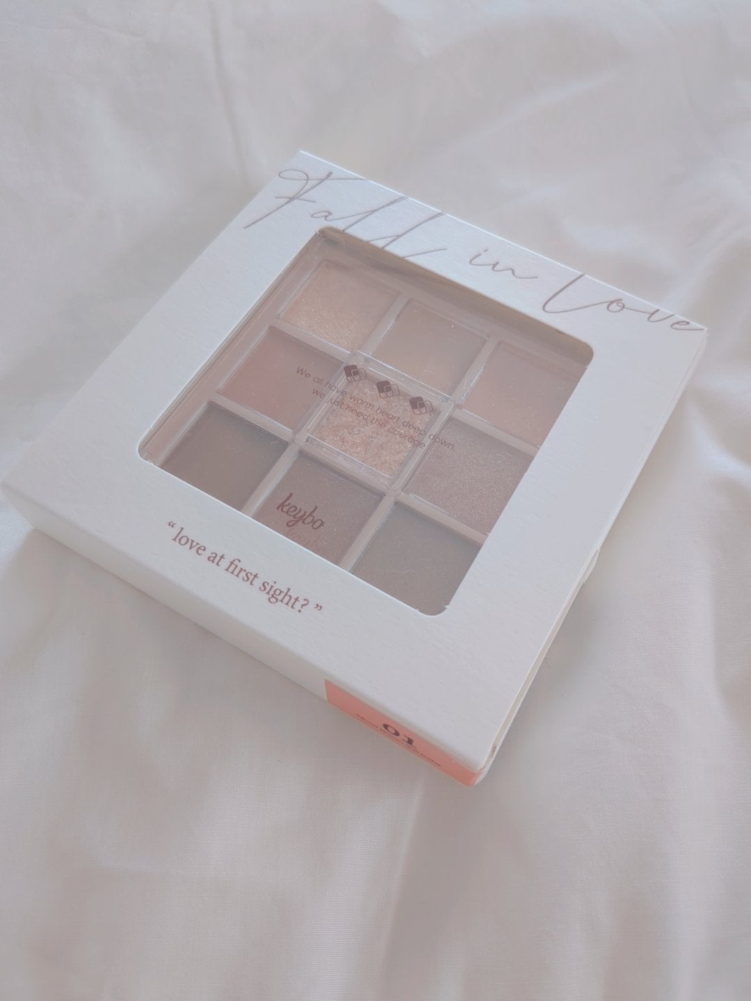 KEYBO FALL IN LOVE SHADOW PALETTE/keybo/アイシャドウパレットを使ったクチコミ(1枚目)