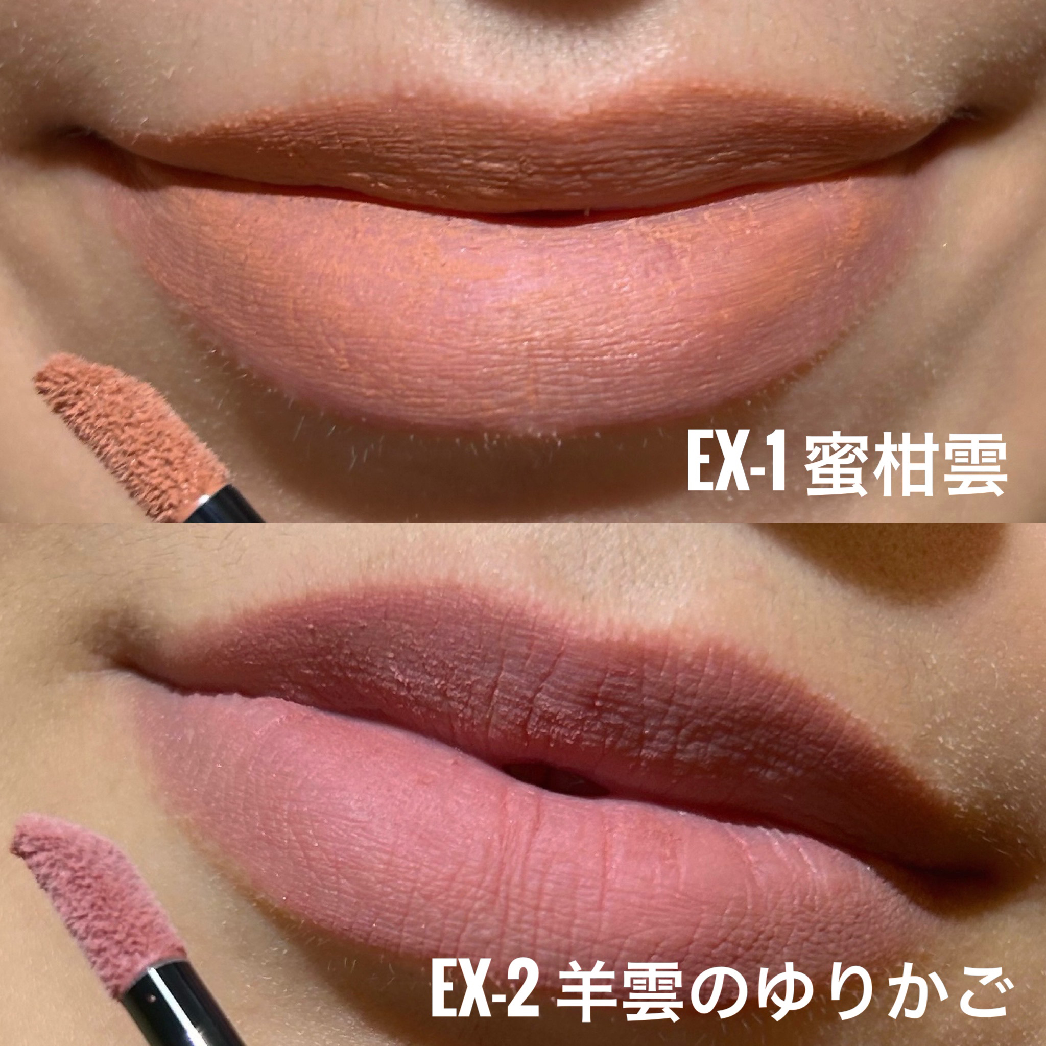 リップモンスター スフレマット/KATE/口紅を使ったクチコミ（3枚目）