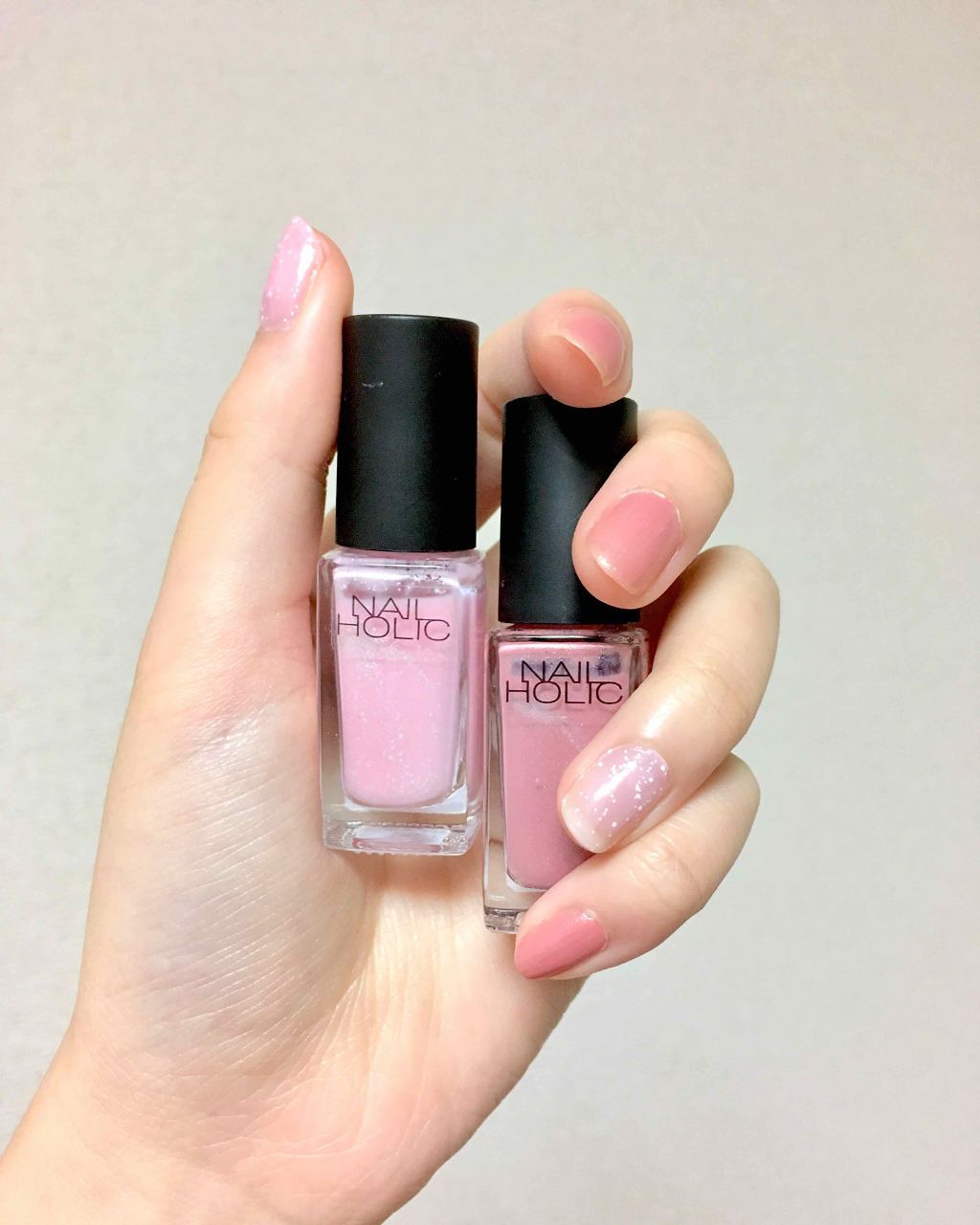 ネイルホリック パステルスノー PK850/ネイルホリック/マニキュアを使ったクチコミ（1枚目）