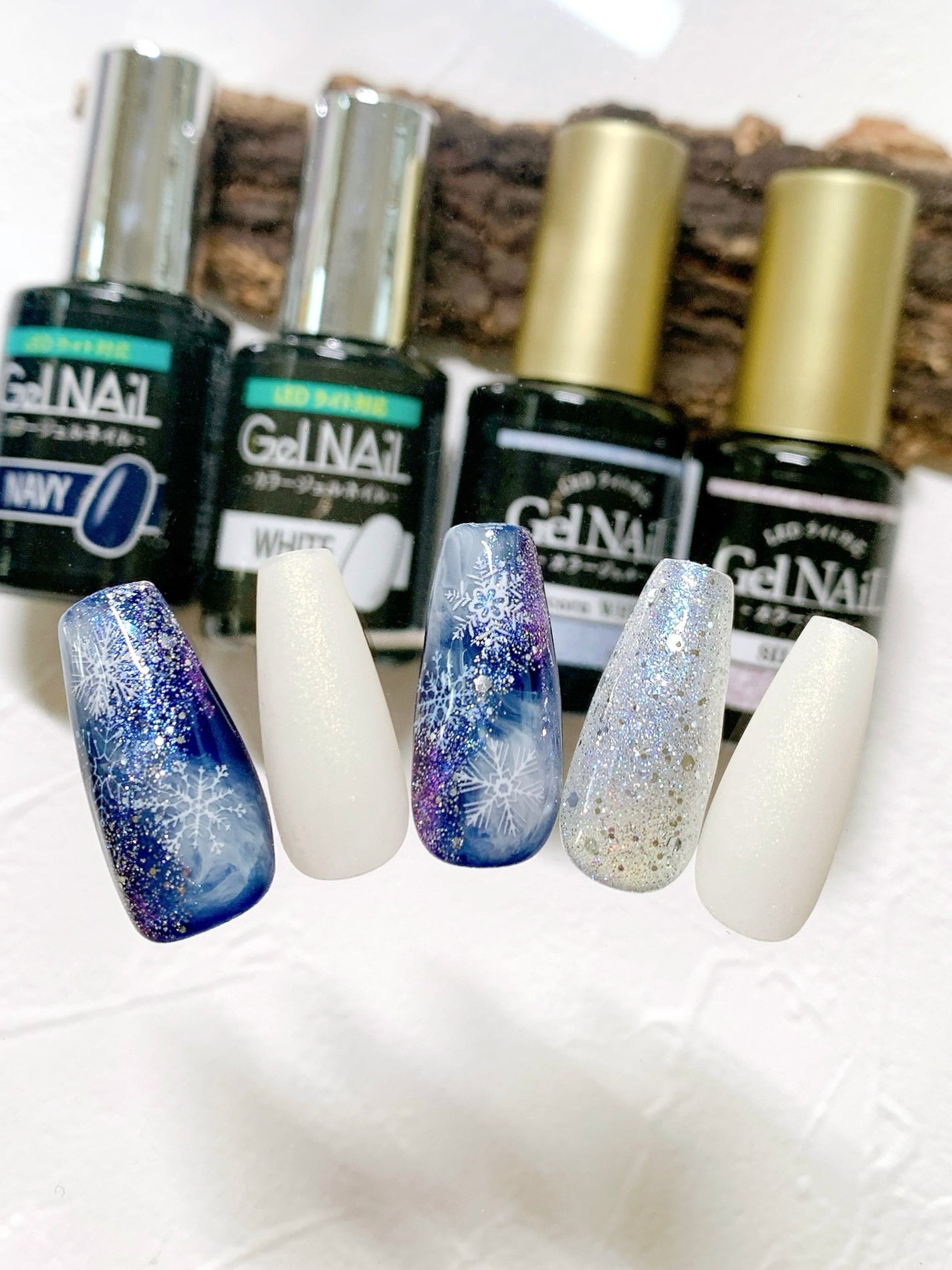 ジェルネイル(ライト対応)/セリア/ジェルネイルを使ったクチコミ(1枚目)