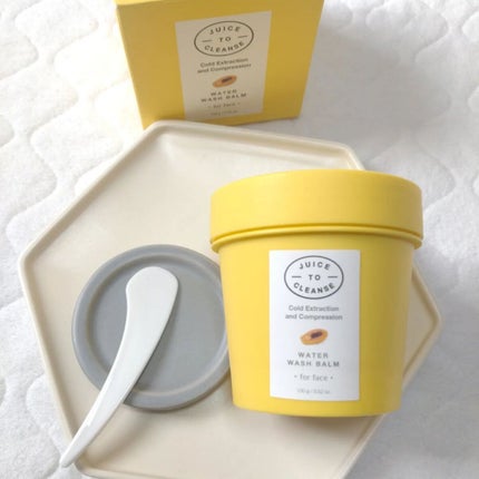 ウォーターウォッシュバーム/JUICE TO CLEANSE/スクラブ・ゴマージュを使ったクチコミ(2枚目)