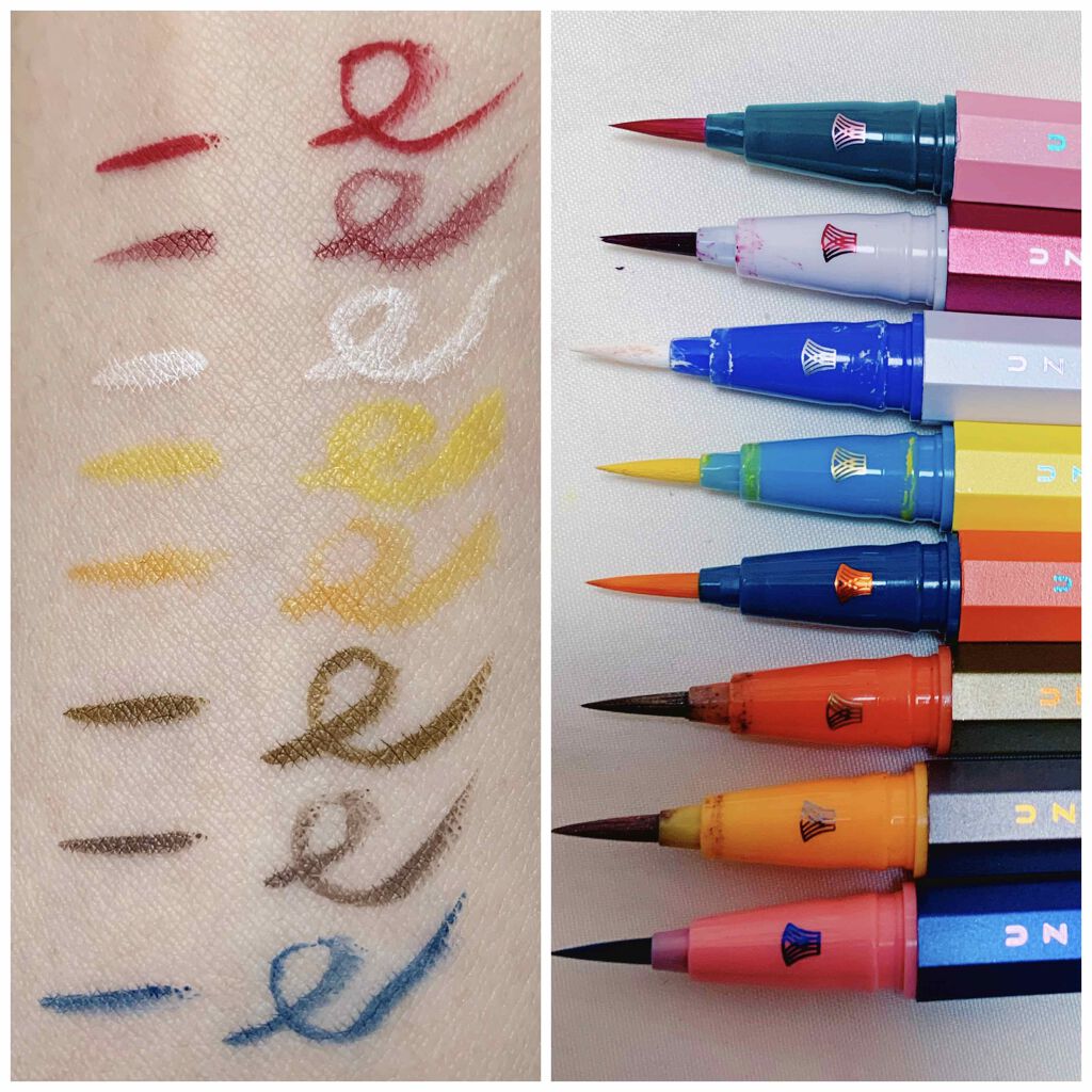 EYE OPENING LINER/UZU BY FLOWFUSHI/リキッドアイライナーを使ったクチコミ（2枚目）