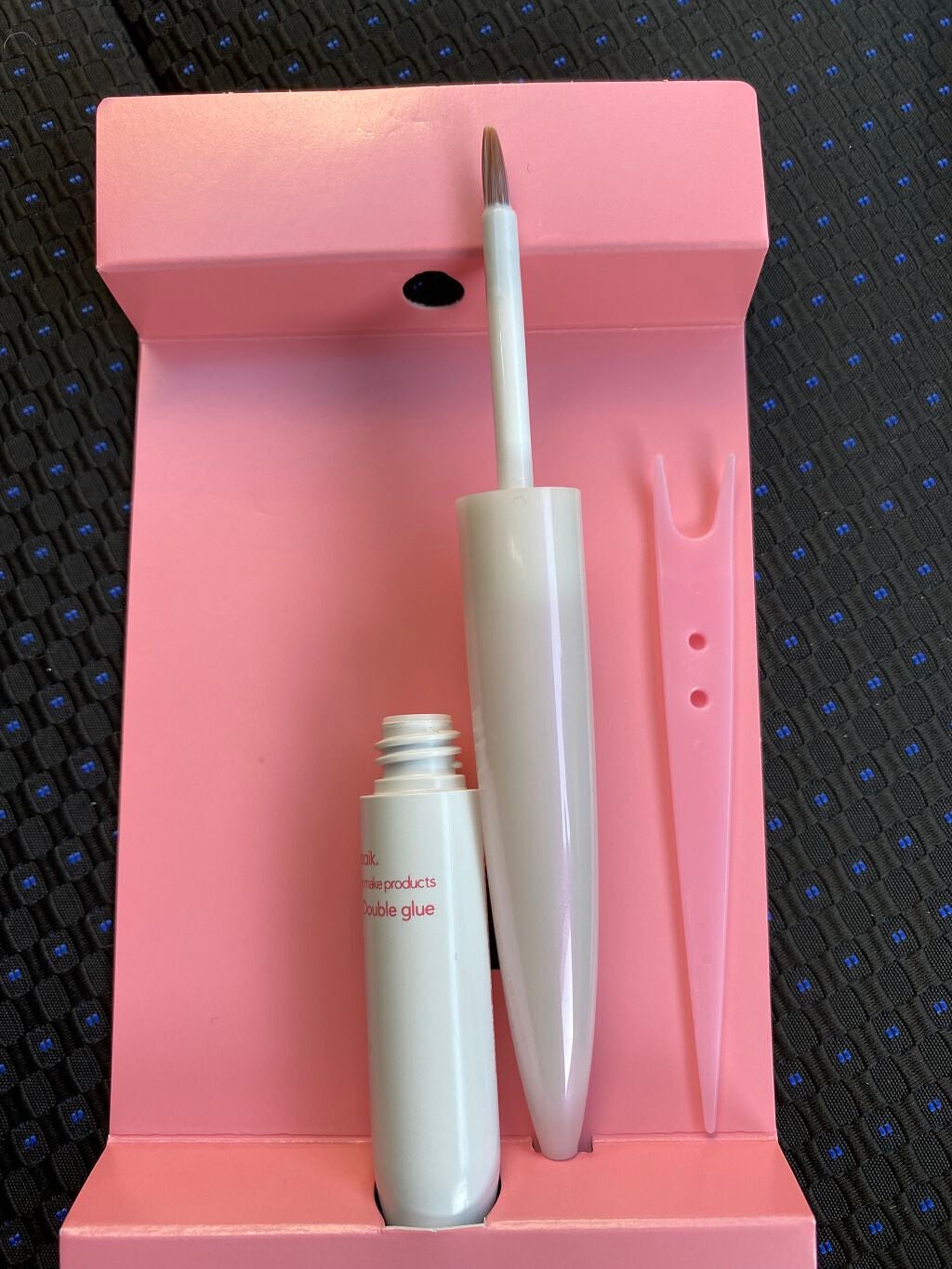 ダブルグルー 接着タイプ/メザイク/二重まぶた用アイテムを使ったクチコミ(3枚目)