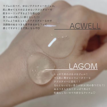 ラゴム ジェルトゥウォーター クレンザー(朝用洗顔)/LAGOM /洗顔フォームを使ったクチコミ（2枚目）