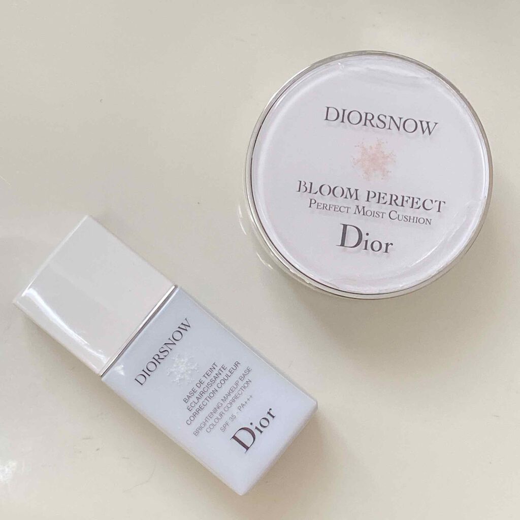 【旧】スノー メイクアップ ベース UV35 SPF35／PA+++/Dior/化粧下地を使ったクチコミ（1枚目）