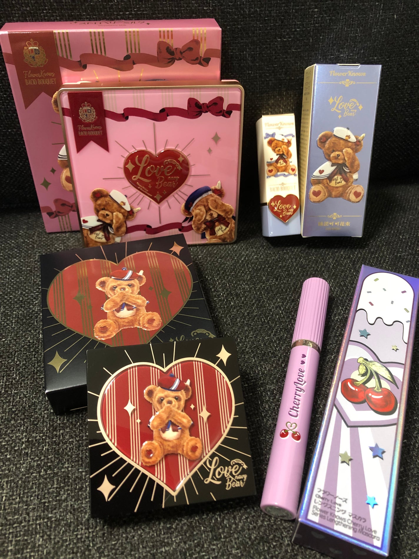 Love Bear 9色 アイシャドウパレット/FlowerKnows/アイシャドウパレットを使ったクチコミ(2枚目)