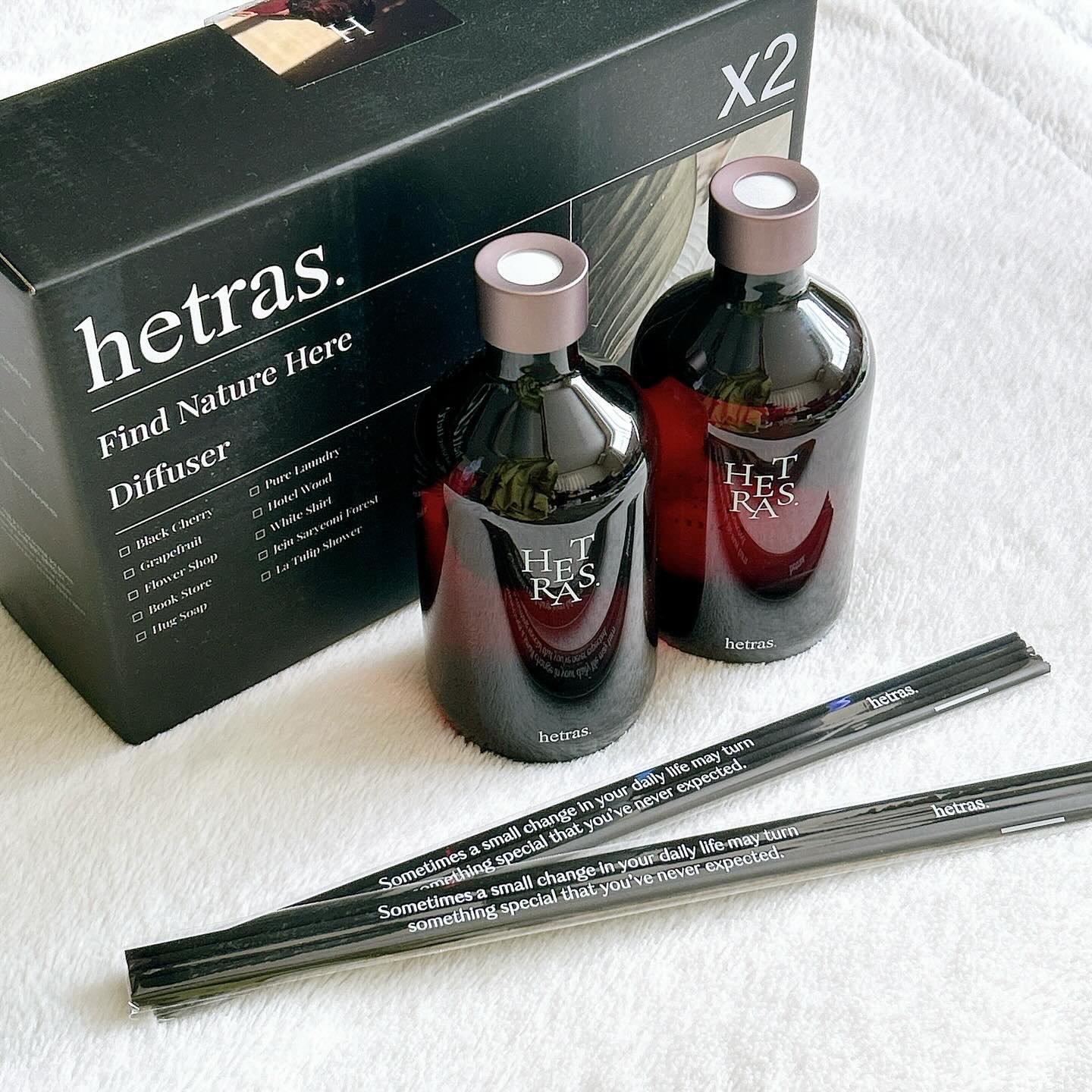 プレミアムディフューザー/hetras/ルームフレグランスを使ったクチコミ（3枚目）