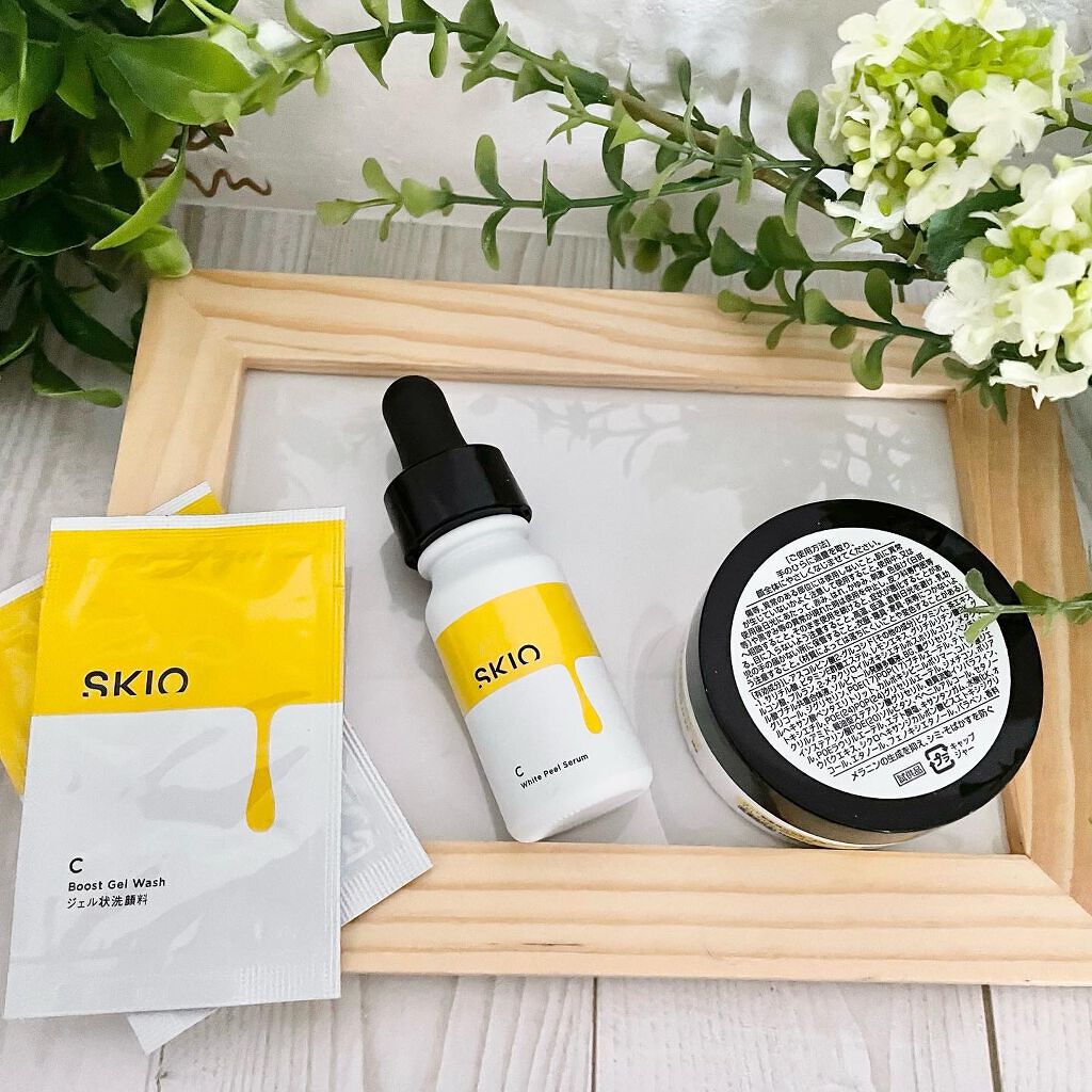 VC ホワイトピールセラム/SKIO/ブースター・導入液を使ったクチコミ(1枚目)