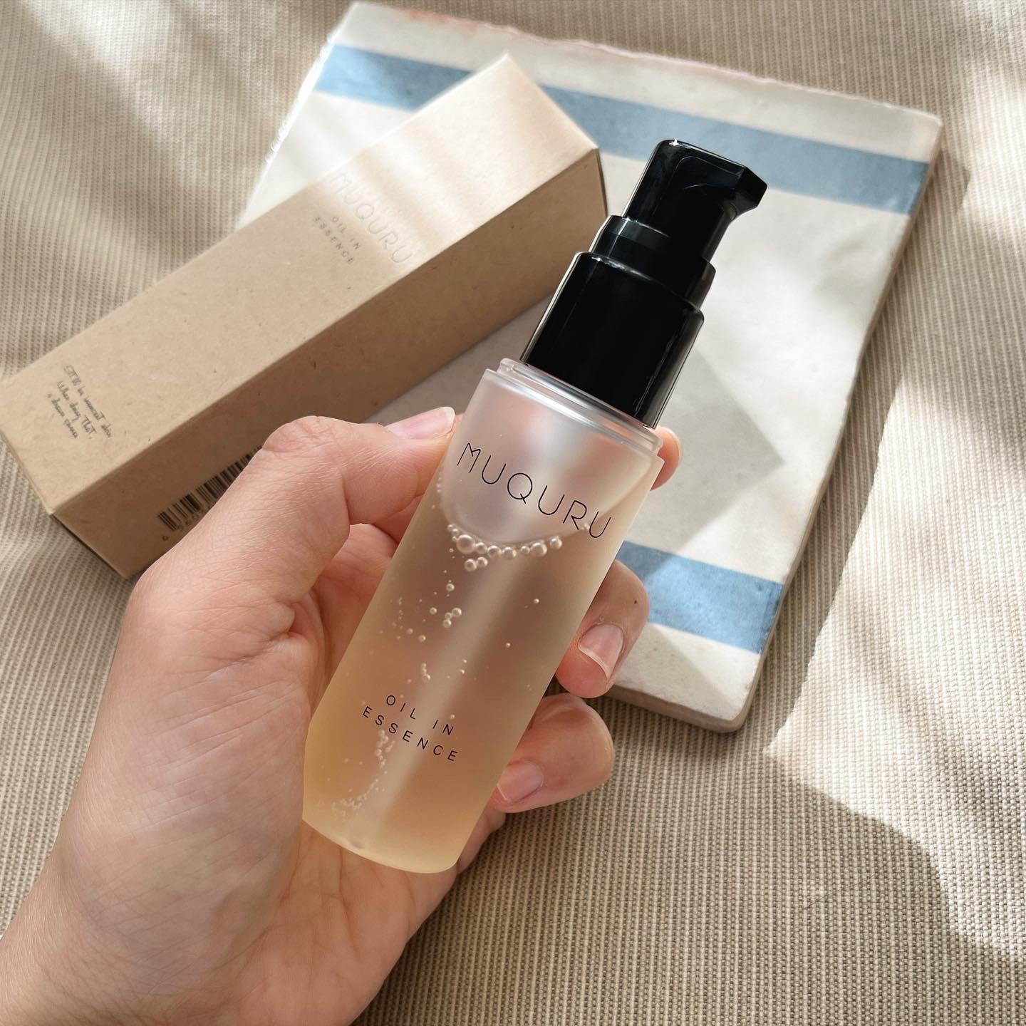 オイルインエッセンス/MUQURU/ブースター・導入液を使ったクチコミ（1枚目）