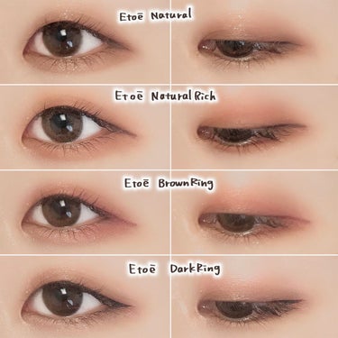 1day Etoē  Natural/Etoe By Twinkle Eyes/ワンデー（１DAY）カラコンを使ったクチコミ（3枚目）