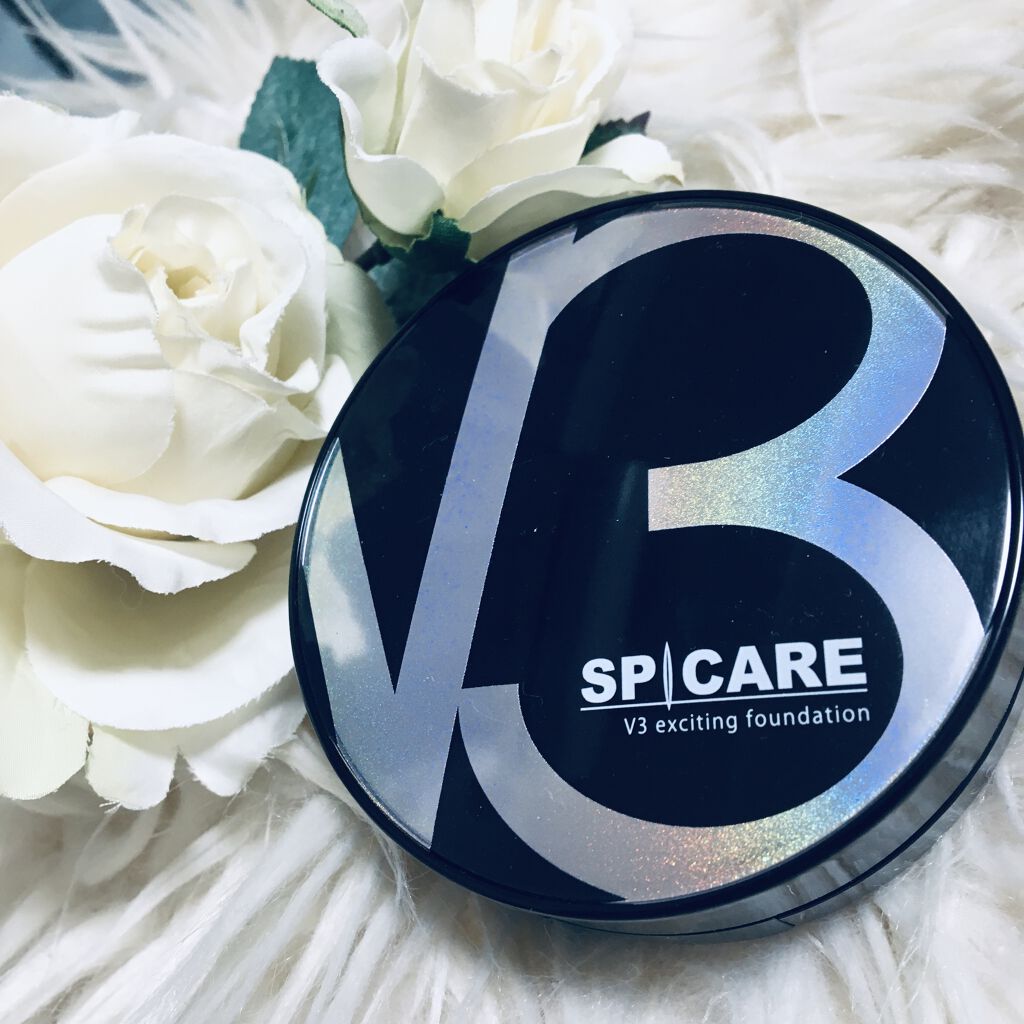 V3 エキサイティングファンデーション/SPICARE/クッションファンデーションを使ったクチコミ（1枚目）