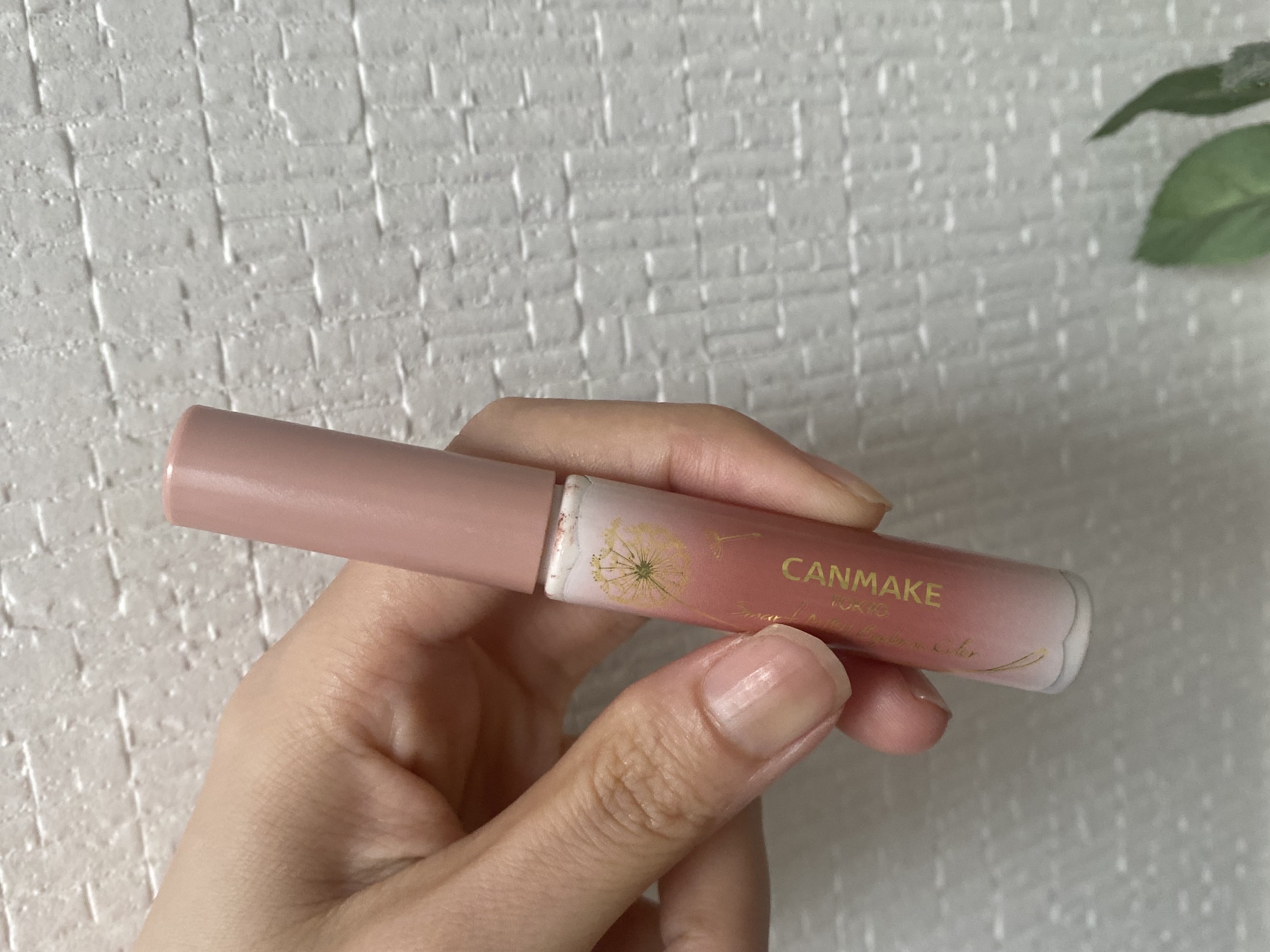 スマートミニアイブロウカラー N01 しあわせピンク/キャンメイク/眉マスカラを使ったクチコミ（1枚目）