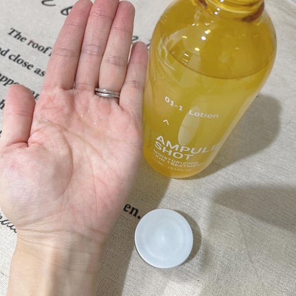 モイスチャーライジング スキントリートメント ローション/AMPULE SHOT/化粧水を使ったクチコミ(4枚目)